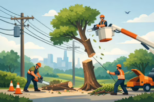 Read more about the article How to Remove Tree Close to Power Lines
