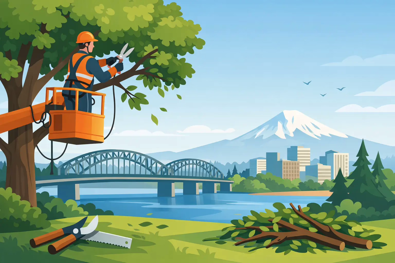 Read more about the article Tree Trimming in Vancouver, WA