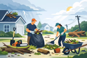 Read more about the article Storm Debris Cleanup Guide for Homeowners