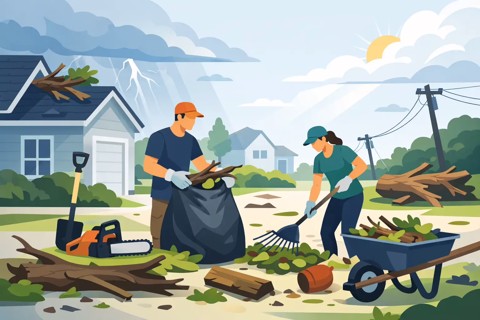 You are currently viewing Storm Debris Cleanup Guide for Homeowners