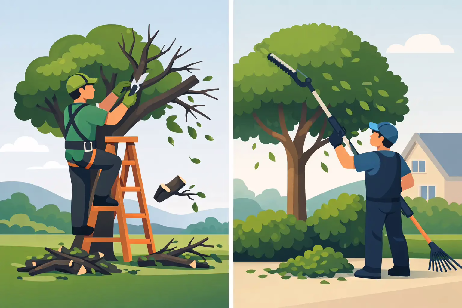 You are currently viewing Tree Pruning Versus Tree Trimming