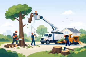 Read more about the article Tree Removal Process Guide for Homeowners