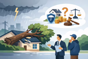 Read more about the article Who Pays for Fallen Trees After Storm Damage?