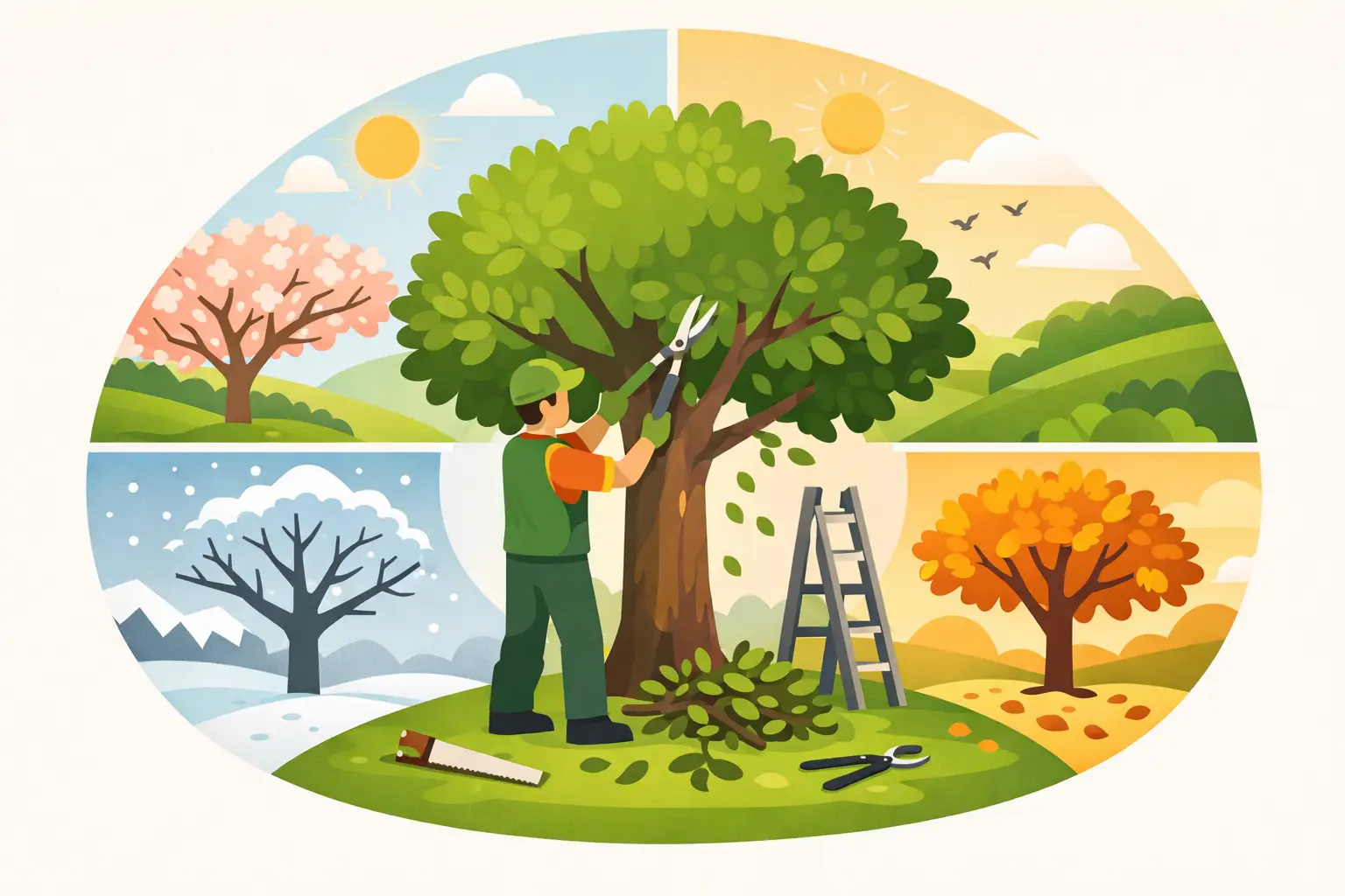 Best Time of Year to Trim Trees