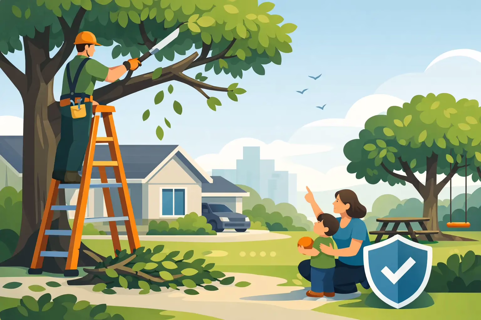 How Tree Pruning Improves Safety at Home