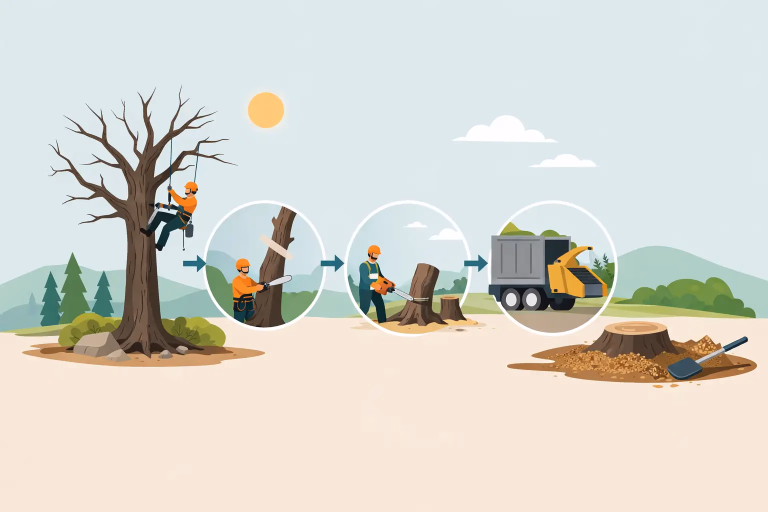 You are currently viewing Dead Tree Removal Timeline: What to Expect