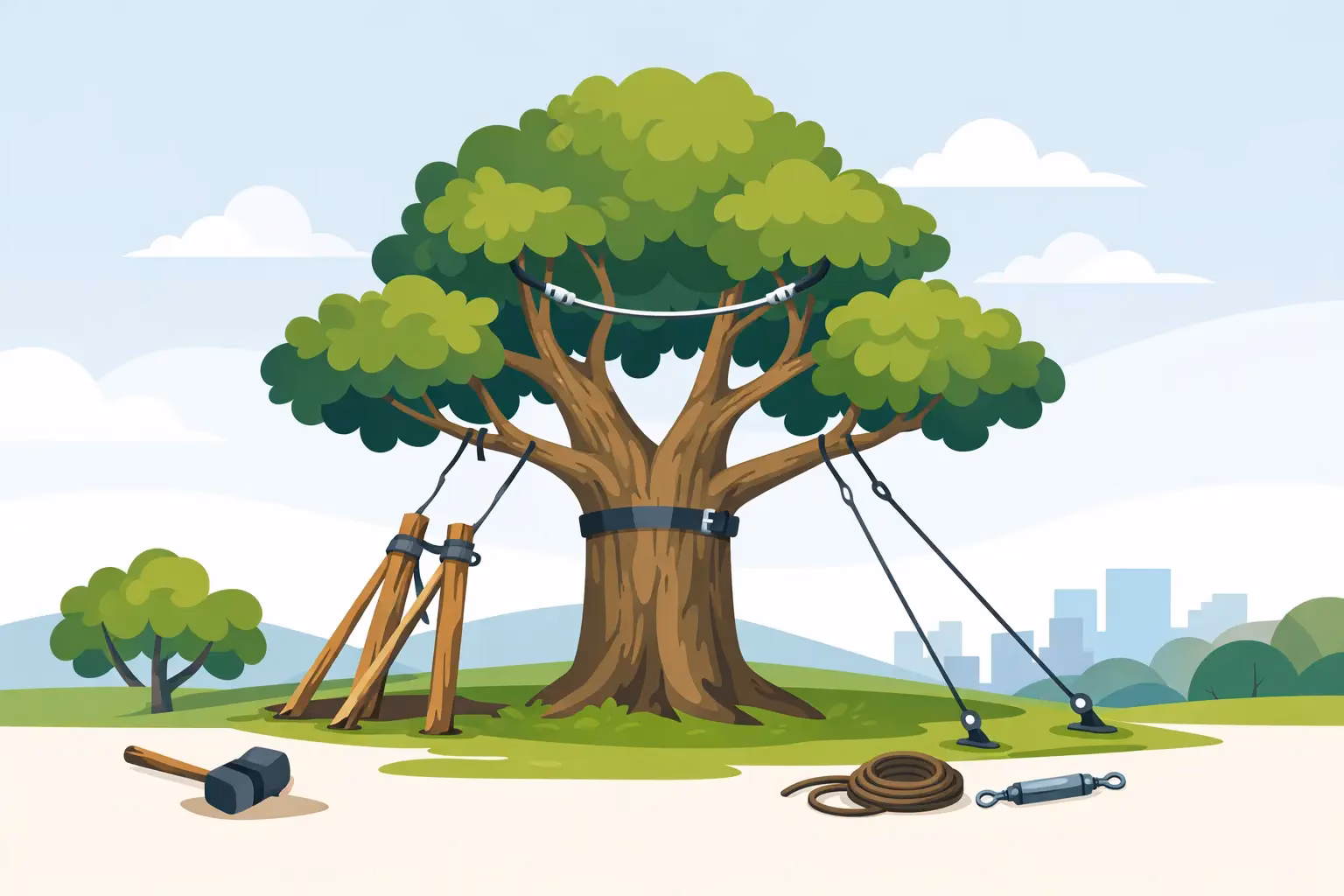 Tree Support Systems Guide for Safer Mature Trees