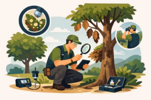 Read more about the article How Arborists Diagnose Tree Disease Safely