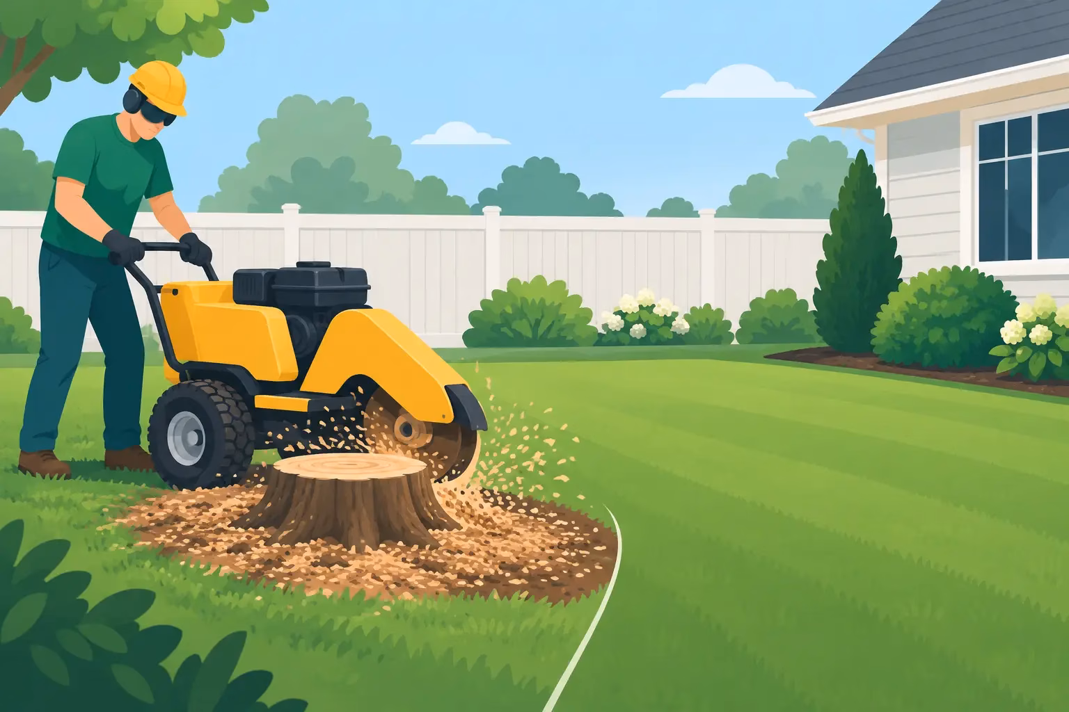 How Stump Grinding Improves Yards for Homeowners