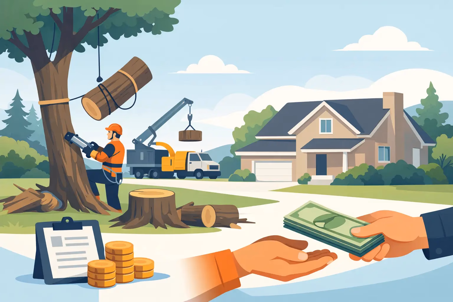 You are currently viewing Tree Removal Deposits: What Homeowners Should Know